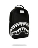 Sprayground SHARK CENTRAL 2 - BLACK WHITE BACKPACK