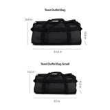 RAINS Texel Duffel – Waterproof Convertible Backpack Travel Bag, 14.8 gal