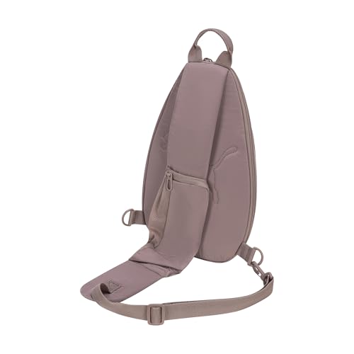 PUMA Women's Myriad Sling, Sporty Hands-Free Bag with Reversible Strap & Dual Compartments, Sandstone, One Size