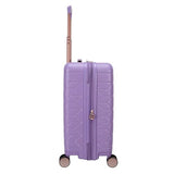 Jessica Simpson Aris 20"Expandable 8-Wheel Spinner Carry On Luggage Suitcase, English Lavender