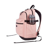 Roxy Women's Gateline Backpack | Everyday | Travel | 17" Laptop Sleeve | Bottle Side Pocket - Misty Rose