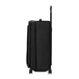 Briggs & Riley 31" Extra Large Expandable Spinner - Checked Luggage for Travel, Suitcases with Wheels, Softside Rolling Bag for Men & Women, Self-Repairing Zipper - Baseline Collection, Black