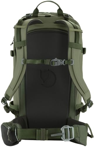 Fjällräven Bergtagen Touring 30 Backpack - Technical Pack, Secure Gear Attachment, Alpine Design - Touring, Trekking, Hiking, Laurel Green-Deep Forest, Medium/Large