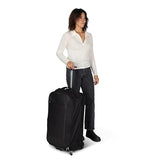 Osprey Ozone 2-Wheel 80L/27 Checked Luggage - Lightweight Rolling Bag with High Clearance and Oversized Wheels - Travel Suitcase with Mesh Organization, Trolley Handle and Add-a-Bag Strap, Black