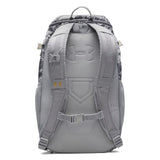 Under Armour Unisex Utility Baseball Backpack Print, (038) Steel / / Metallic Gold, One Size Fits All