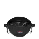 EASTPAK Springer – 2L Waistpack with Main & Back Zipped Compartments, Adjustable Belt, Lightweight Design, Black