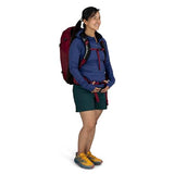 Osprey Hikelite 28L Lightweight Hiking Backpack - Durable Travel Daypack with Rain Cover for Men and Women, Chameleon/Black, S/M