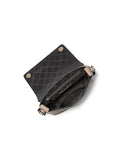 Michael Kors Hudson Small Flap Messenger, Silver Tone-Hardware/Birch