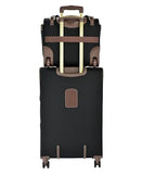 London Fog Nottingham 15 Inch Under the Seat Bag, Black Chestnut