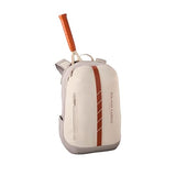 WILSON Roland-Garros 2025 Tennis Backpack - Cream/Clay, Holds up to 2 Rackets