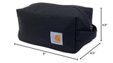 Carhartt Travel Kit, Durable Toiletry Organizer Bag, Black