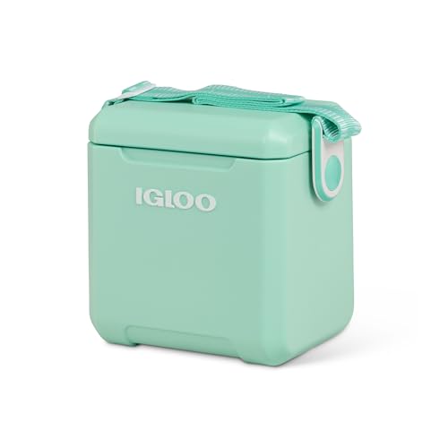 Igloo Seafoam 11 Qt Tag-Along Too Strapped Picnic Style Cooler | Backpacks4Less