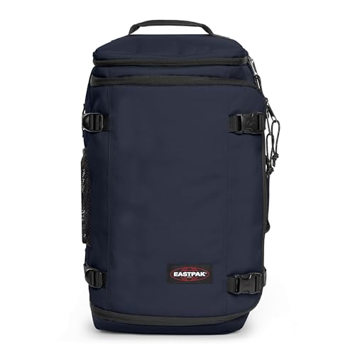 EASTPAK Carry Pack – Convertible Duffel & Backpack, 30L Cabin-Size Travel Bag, Laptop Sleeve, Water Bottle Holder, Multiple Pockets, Ultra Marine