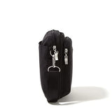Baggallini Womens Modern Everywhere Explorer Crossbody, Black