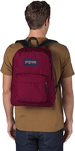 JANSPORT SUPERBREAK ONE Large Backpack, Russet Red, One Size, SuperBreak One