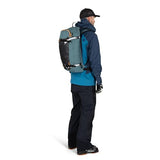 Osprey Soelden 25L Ski and Snowboard Backpack - Lightweight Men's Backcountry Pack - Avalanche Safety Access - Diagonal/A-Frame Ski Carry, Snowboard Carry - 100% Recycled Nylon, Cascade Blue