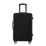 Wrangler Tahoe 3 Piece Spinner Luggage Set, Black