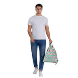 Various Delicious Doughnut Unisex Drawstring Backpack Bag Sport Gym Travel Sackpack