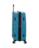 Rockland Melbourne Hardside Expandable Spinner Wheel Luggage, Turquoise, 2 Piece (20"/28")