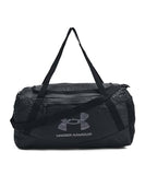 Under Armour Unisex Undeniable Packable Duffle 5.0, (001) Black / / Metallic Gun Metal, X-Small
