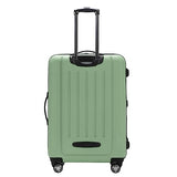 Kenneth Cole REACTION Renegade Luggage Expandable 8-Wheel Spinner Lightweight Hardside Suitcase, Seafoam, 28-Inch Checked