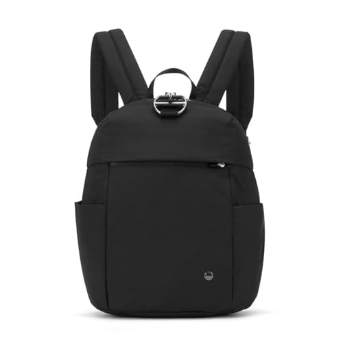 Pacsafe Citysafe CX Anti Theft 8L Backpack Petite, ECONYL Black | Backpacks4Less