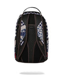 Sprayground Ichimatsu Moyo Camokawa Shark Backpack, Blue, Japanese Checkered Camo Pattern