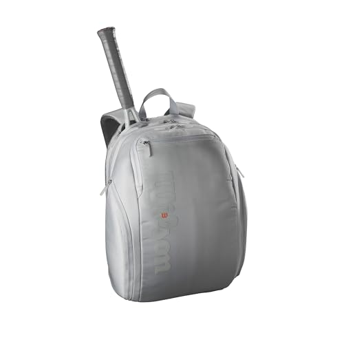 WILSON Shift Super Tour Tennis Backpack - Artic Ice, Holds up to 2 Rackets