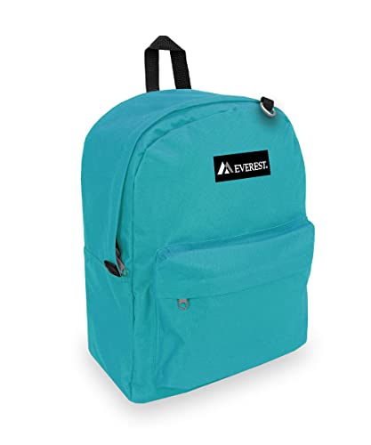Everest 2045CR Classic Backpack, 16.5", Turquoise | Backpacks4Less
