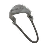 MAXPEDITION Positive Grip Zipper Pulls (Large, Gray) Pack of 6, Zipper Pull Replacement for Tactical Backpack, EDC Pouch, Bug Out Bag & Luggage, Sling Pull Tab, PZLGRY