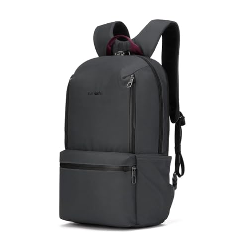 Pacsafe Metrosafe X Anti Theft 20L Backpack-with Padded 16" Laptop Sleeve, Slate, 20 Liter | Backpacks4Less