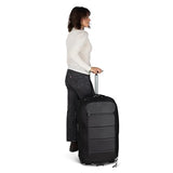Osprey Ozone 2-Wheel 80L/27 Checked Luggage - Lightweight Rolling Bag with High Clearance and Oversized Wheels - Travel Suitcase with Mesh Organization, Trolley Handle and Add-a-Bag Strap, Black