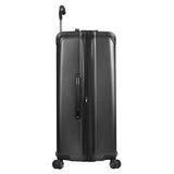 Traveler's Choice Silverwood Polycarbonate Hardside Expandable Spinner Luggage, Brushed Metal, Checked-Large 30-Inch