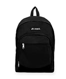 Everest Casual Side Mesh Pocket Multipurpose Backpack, Black