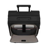 Victorinox Werks Traveler 7.0, Global Carry-On, 8-Wheel Softside Expandable Cabin Case, Black