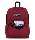 JanSport Superbreak Backpack - Durable, Lightweight Premium Backpack, Russet Red