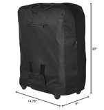 Samsonite Printed Luggage Cover, Black, Large