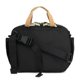 Topo Designs Mountain Cross Bag, Functional + Flexible Briefcase, Removable Shoulder Strap, Fair Trade (Neutral/Black)