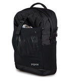 JanSport Journey Pack Backpack – Large Main Compartment, Dual Water Bottle Pockets, 15-inch Padded Laptop Compartment with Tricot Lined Sleeve, Black