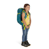 Osprey Jet 28L Kid's Hiking Backpack, Green Canopy