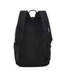 JanSport Eco Mesh Backpack, Red Tape, 17” x 12.5” x 6” - Large Semi-Transparent Bag for Adults with Laptop Sleeve, Padded Back Panel, Black