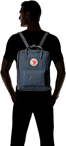 Fjällräven Kanken Backpack - Durable Vinylon Fabric, Water-Resistant, Classic Design - School, Travel, Navy