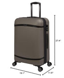 it luggage Quaint 27" Hardside Checked 8 Wheel Expandable Spinner