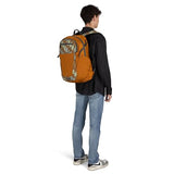 Osprey Flare Commuter Laptop Backpack, Kazuma Print/Toffee Orange