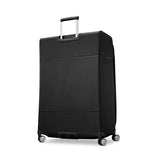 Samsonite UpLIFT Lightweight Large Checked Softside Luggage with Spinner Wheels - Expandable - Airline-Approved, Polyester Soft Suitcase for Ultra Light Travel - Black