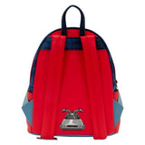 Loungefly Universal: Back to the Future - Marty McFly - Cosplay Mini Backpack with Zipper Charm - Collectible Bags