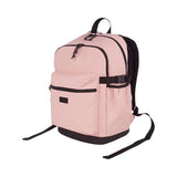 Roxy Women's Gateline Backpack | Everyday | Travel | 17" Laptop Sleeve | Bottle Side Pocket - Misty Rose