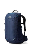 Gregory Jade 20L Women's Day Hiking Backpack, Ventilated Backpanel, Built-In Hydration Attachment for Bladder (Reservoir Not Included), One Size Fits All, Midnight Navy