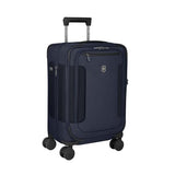 Victorinox Werks Traveler 7.0, Frequent Flyer Carry-On, 8-Wheel Softside Expandable Cabin Case, Navy Blue