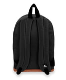Everest Luggage Suede Bottom Backpack, Black, Large